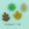 CANDELE A FOGLIA GALLEGGIANTI #ASTICERA