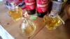 Ampolla con cera liquida e tappo " VARIE FORME "