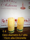 cilindro alla citronella da casa o esterno asticera