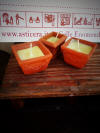 coccio terracotta diversi diametri con cera alla citronella asticera