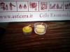 lumino gallo basso con cera alla citronella asticera